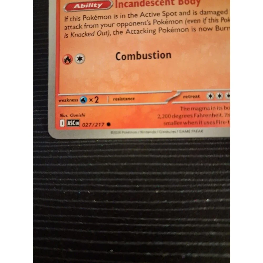 Numel 027/217 ~ Common English Near Mint